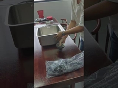 41*41cm Square Stainless Steel Single Bowl Sink Undermount